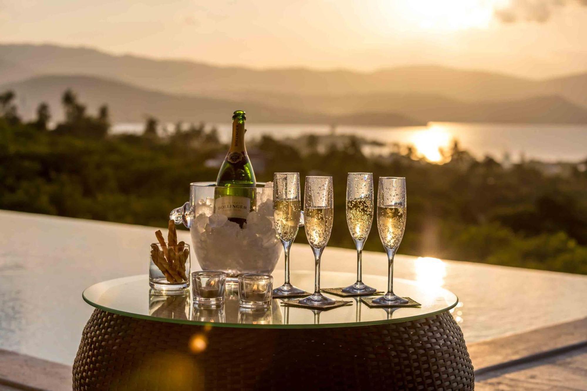 Sunset Estates - Samui Luxury Villas Choeng Mon Eksteriør billede