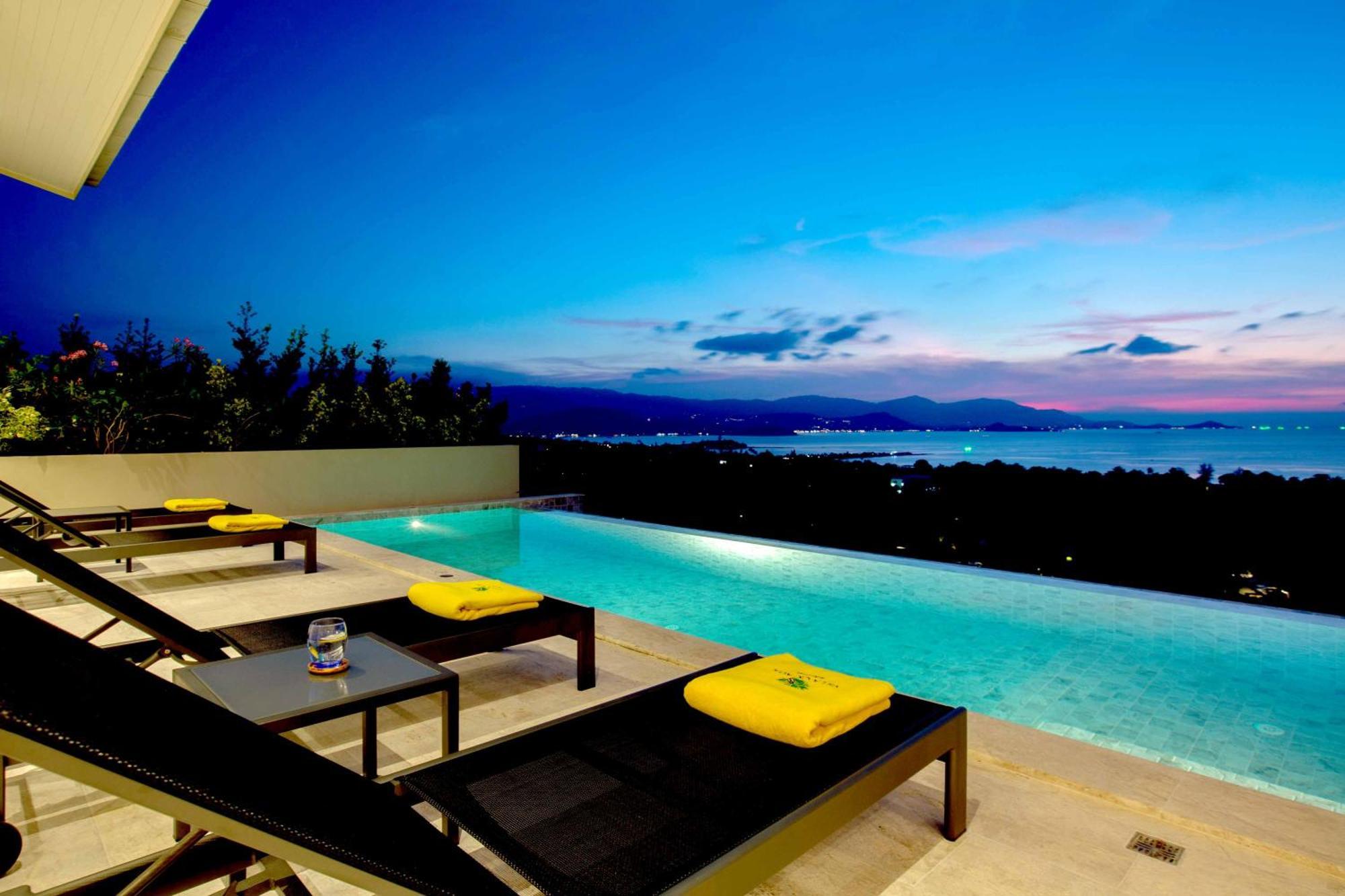 Sunset Estates - Samui Luxury Villas Choeng Mon Eksteriør billede