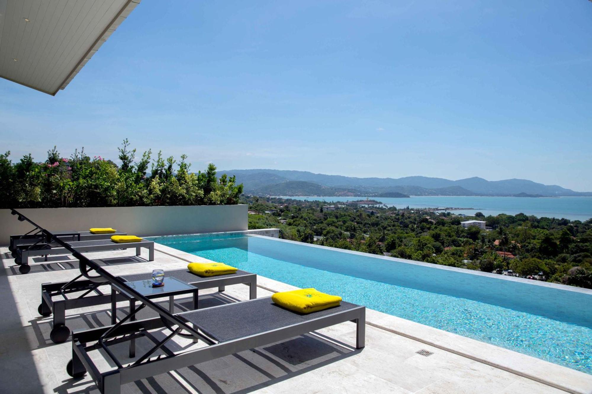 Sunset Estates - Samui Luxury Villas Choeng Mon Eksteriør billede