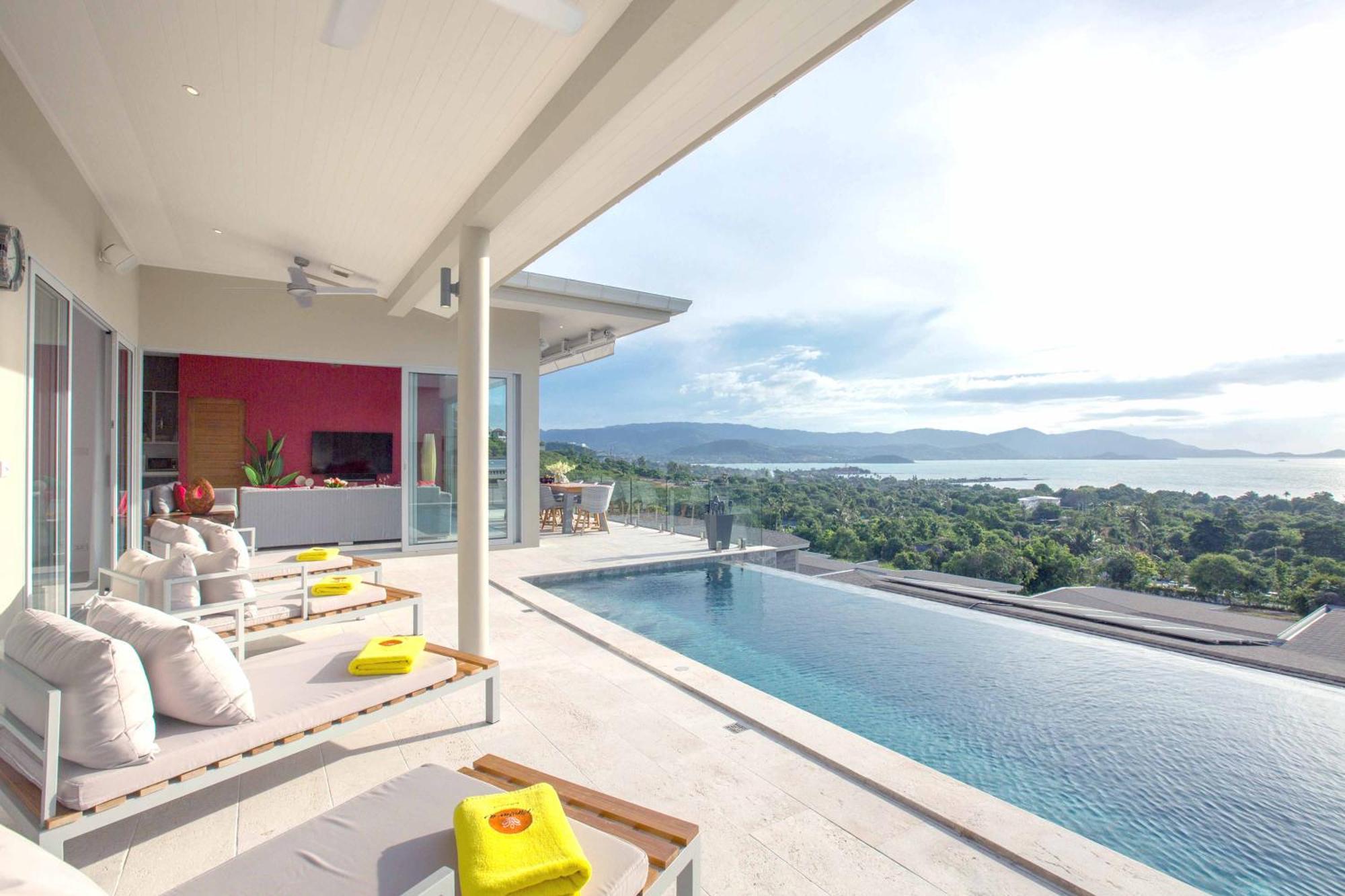 Sunset Estates - Samui Luxury Villas Choeng Mon Eksteriør billede