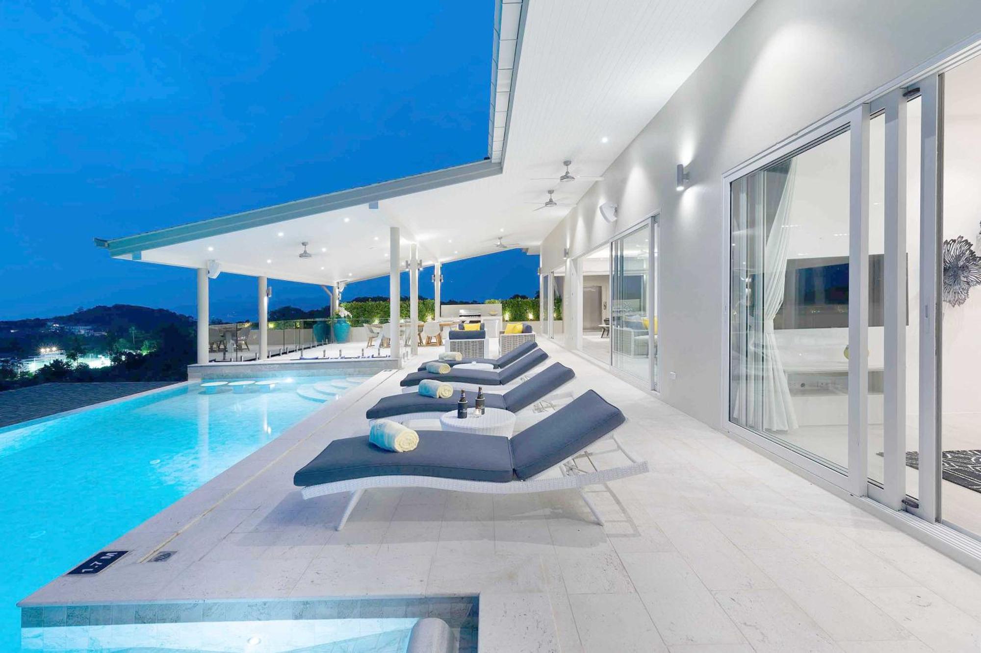 Sunset Estates - Samui Luxury Villas Choeng Mon Eksteriør billede