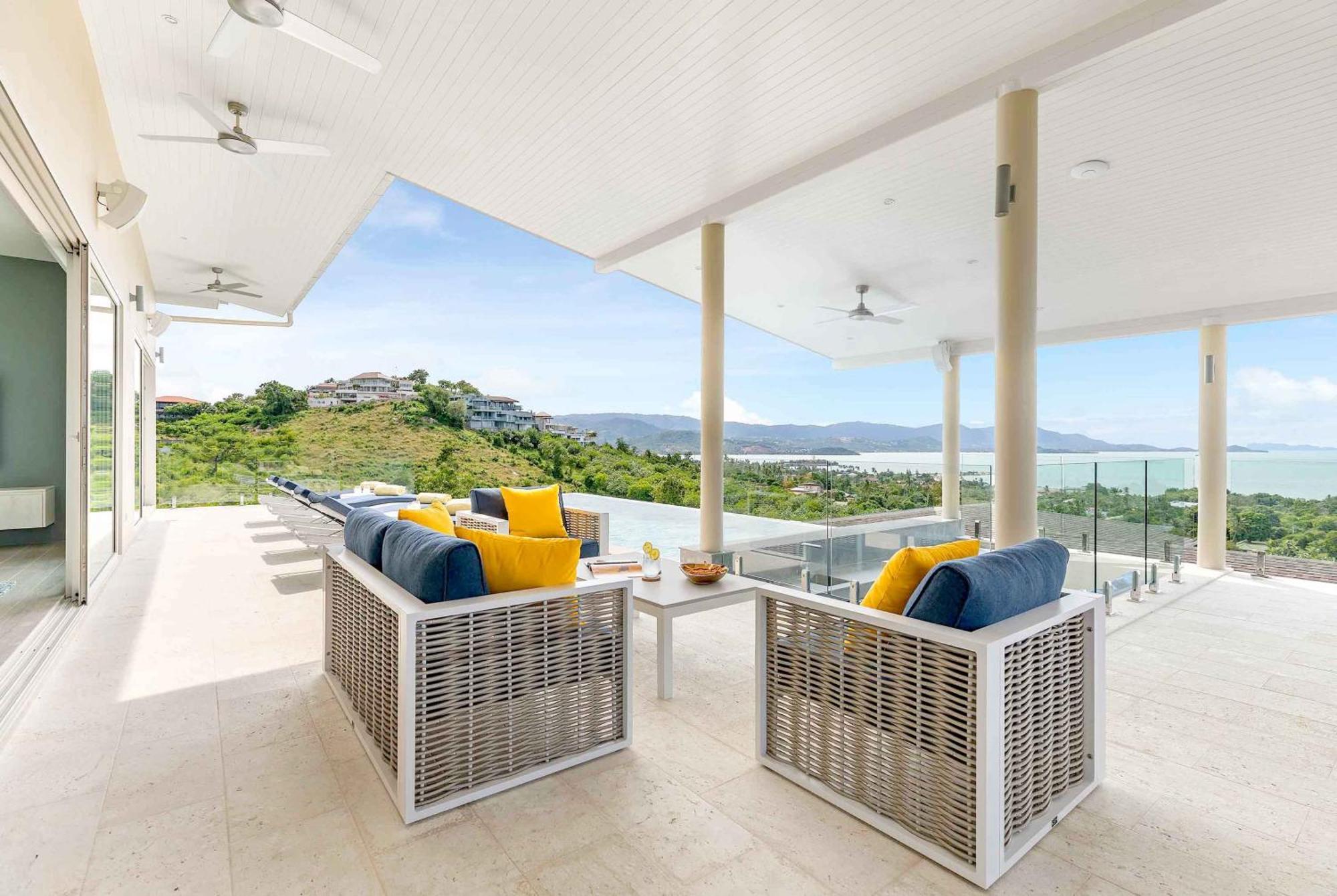 Sunset Estates - Samui Luxury Villas Choeng Mon Eksteriør billede