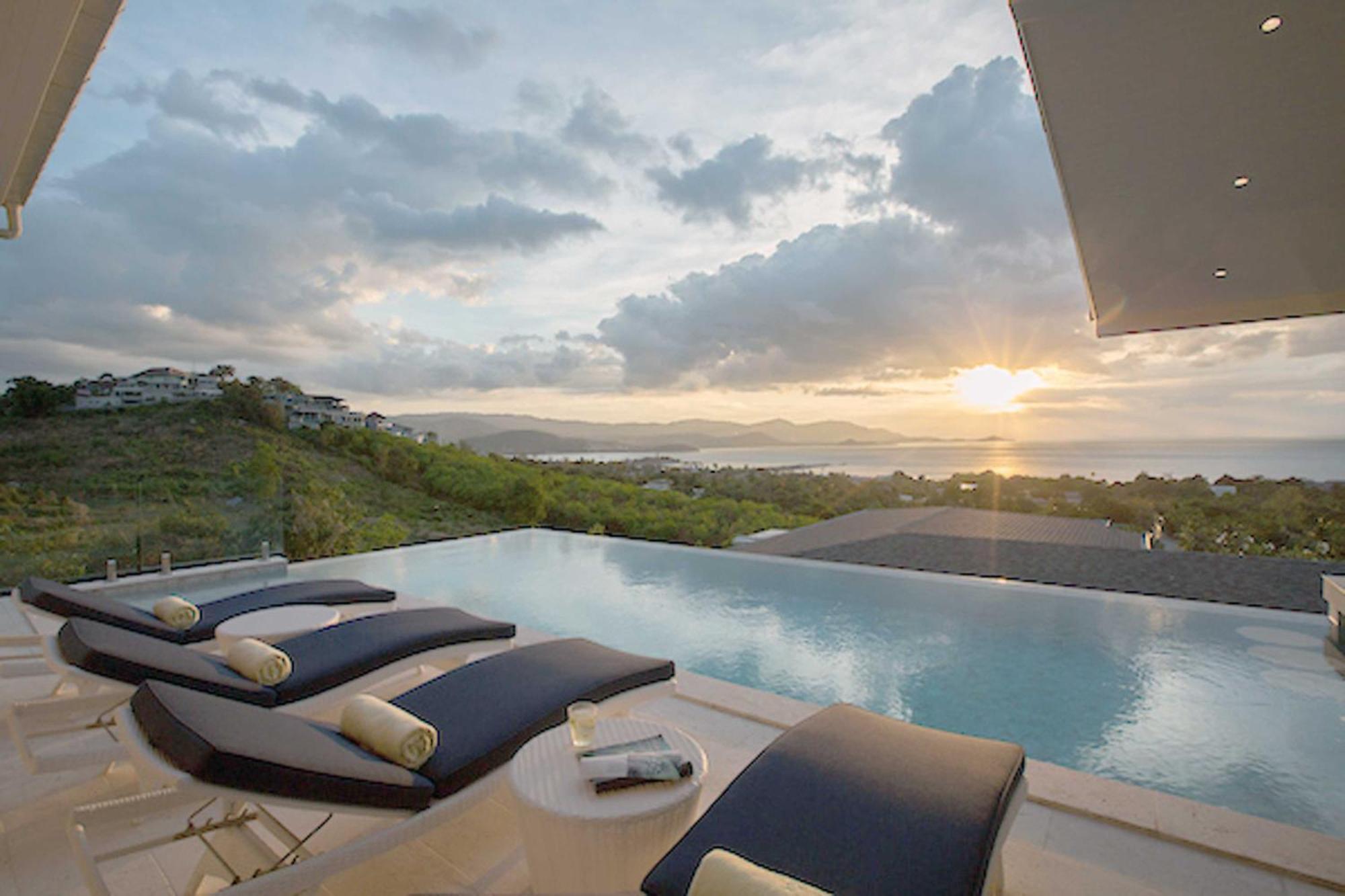 Sunset Estates - Samui Luxury Villas Choeng Mon Eksteriør billede