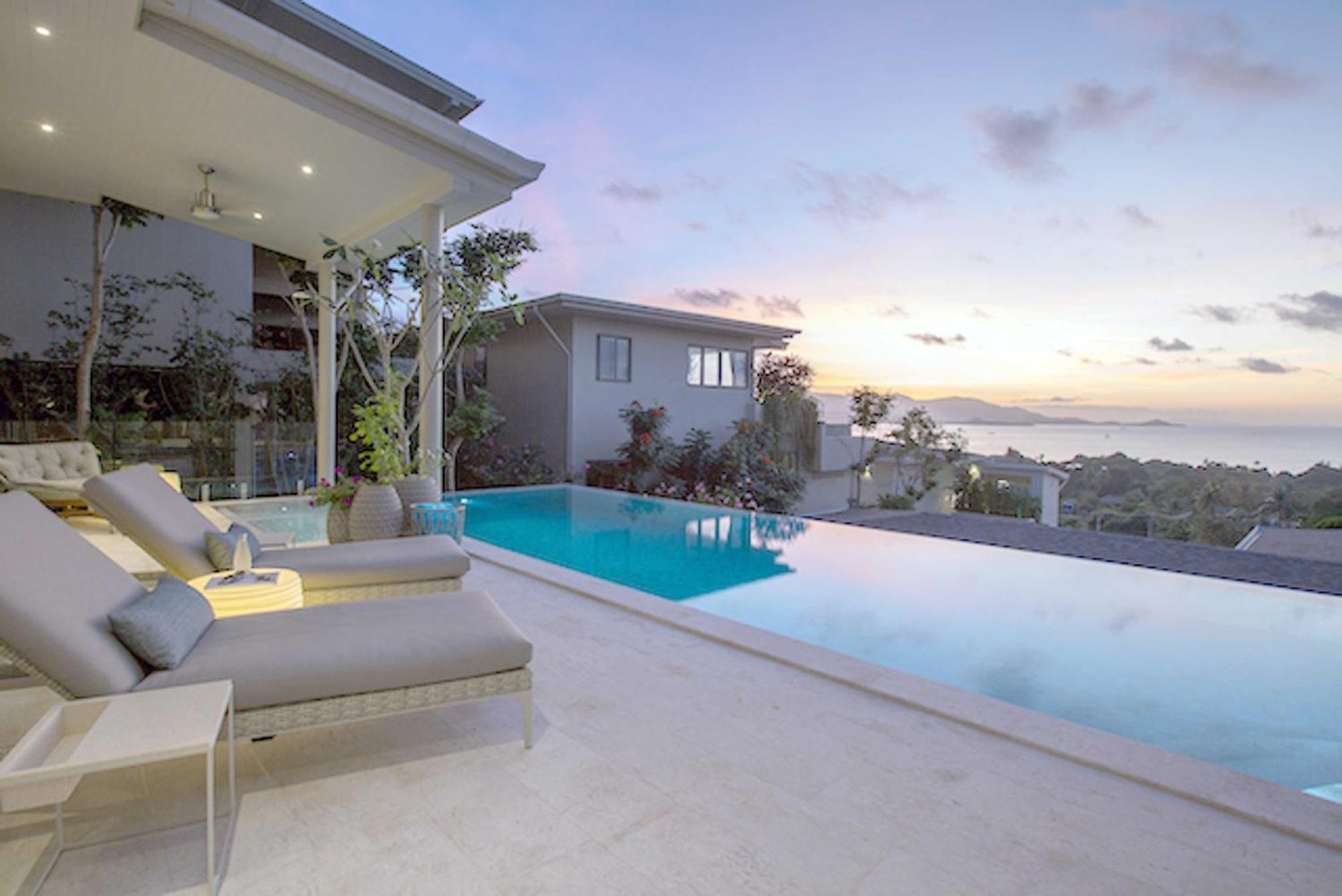 Sunset Estates - Samui Luxury Villas Choeng Mon Eksteriør billede