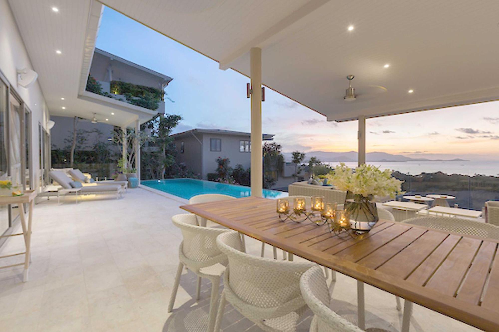 Sunset Estates - Samui Luxury Villas Choeng Mon Eksteriør billede